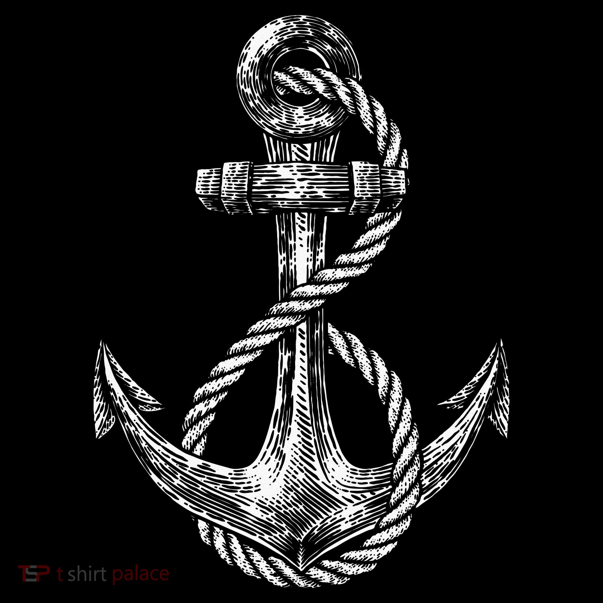 Anchor Rope Nautical Sailing Sail Sea T-Shirt