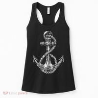 Anchor Rope Nautical Sailing Sail Sea Women's Tank Top thumb 0