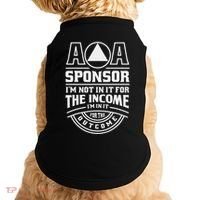 Aa Recovery Na Sponsor Alcoholics Anonymous Aa Sobriety Doggie Tank thumb 0