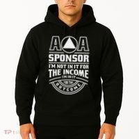 Aa Recovery Na Sponsor Alcoholics Anonymous Aa Sobriety Hoodie thumb 2