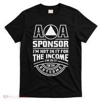 Aa Recovery Na Sponsor Alcoholics Anonymous Aa Sobriety T-Shirt thumb 0