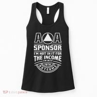 Aa Recovery Na Sponsor Alcoholics Anonymous Aa Sobriety Women's Tank Top thumb 0
