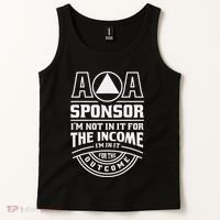 Aa Recovery Na Sponsor Alcoholics Anonymous Aa Sobriety Tank Top thumb 2