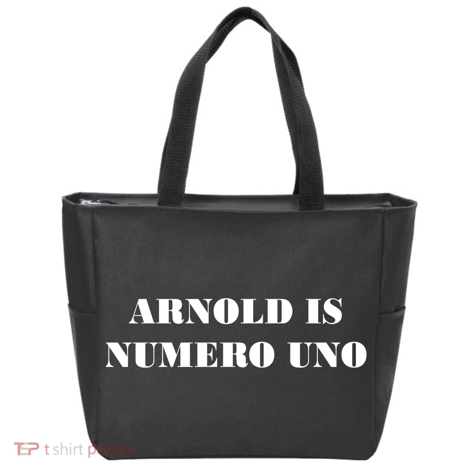 Arnold Is Numero Uno Tote Bag