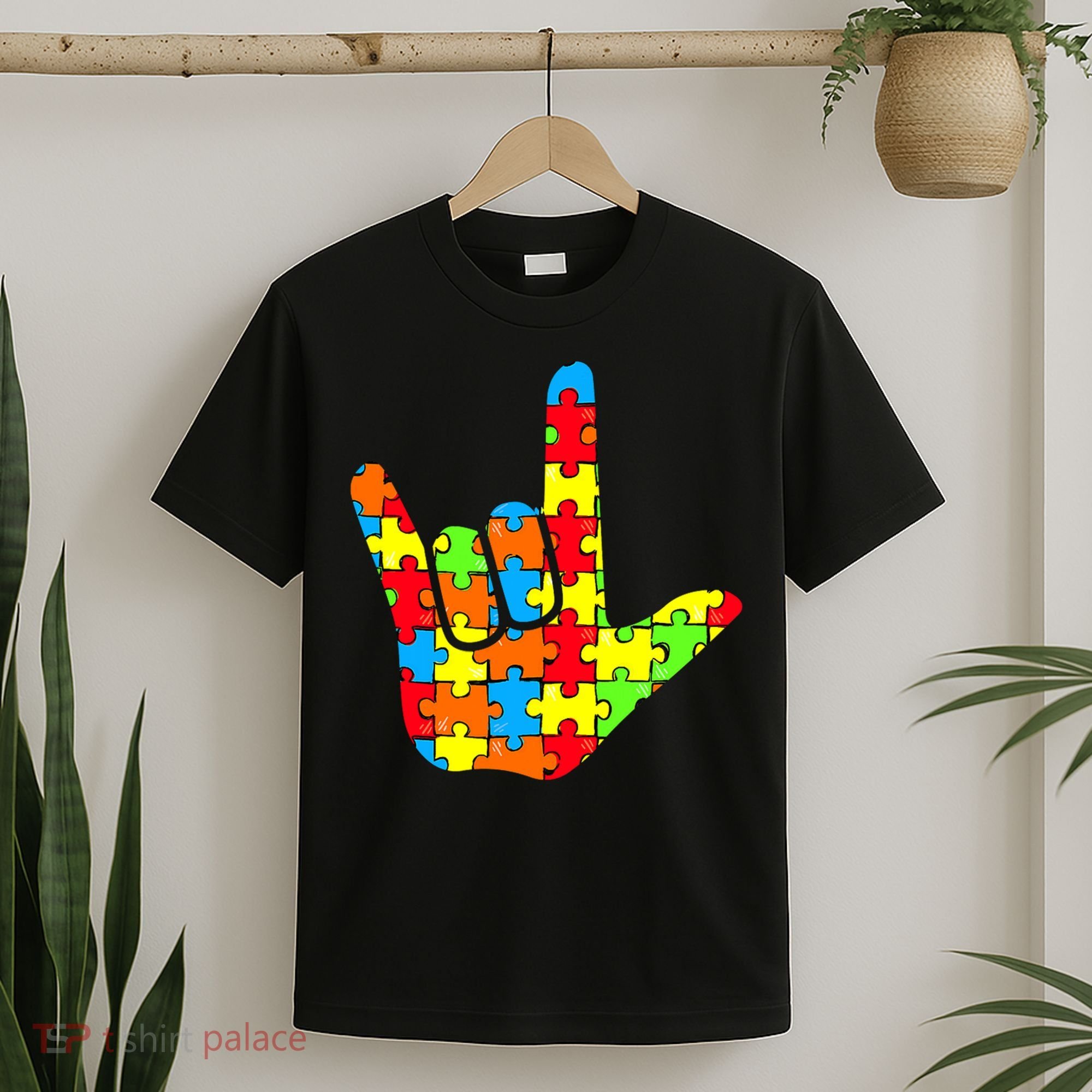Autism Rock On Hand T-Shirt