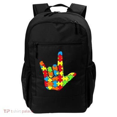 Autism Rock On Hand Backpack