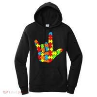 Autism Rock On Hand Women's Hoodie thumb 0