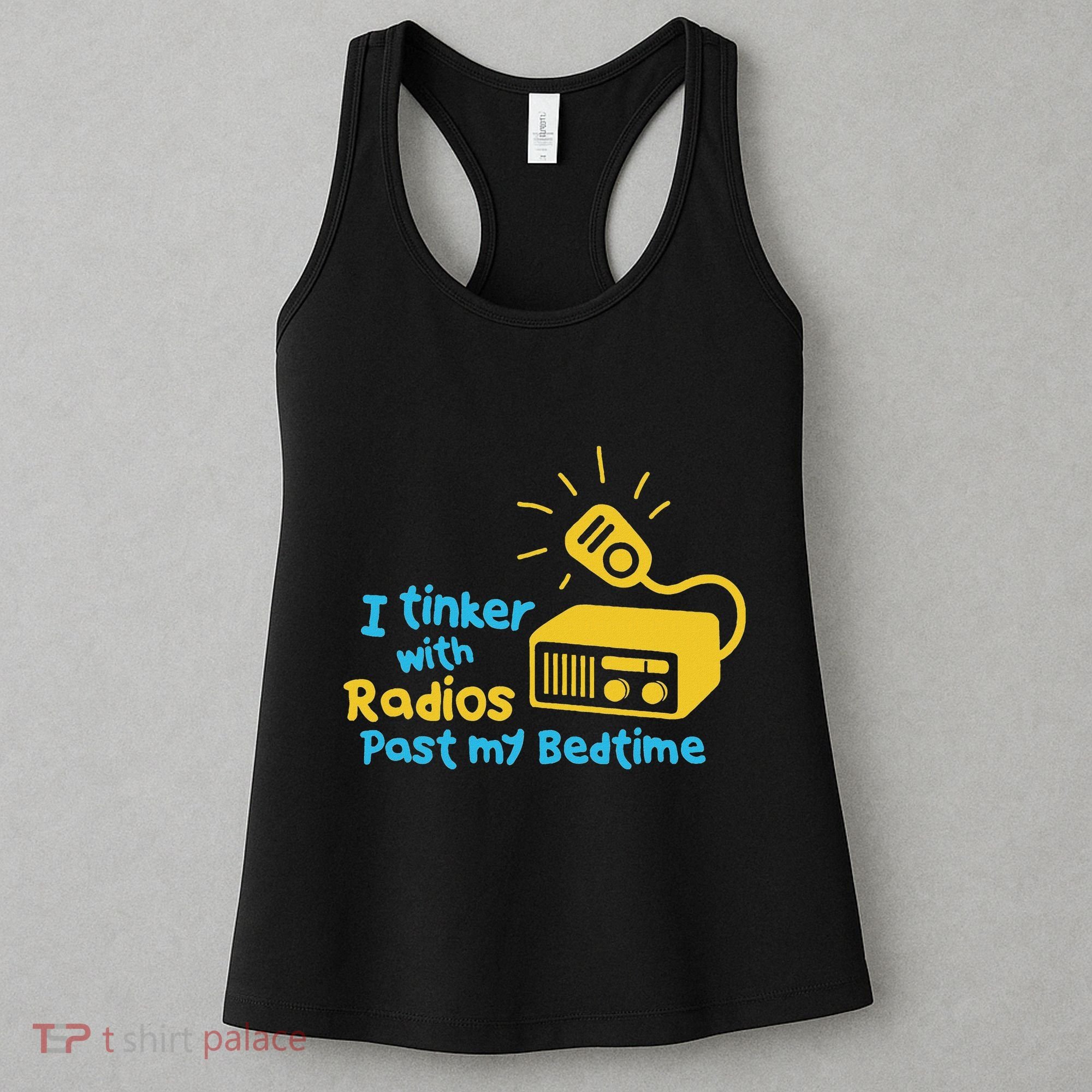 Amateur Radio Operator Humor Funny Ham Radio Saying Women's Tank Top