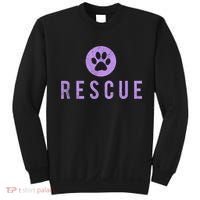 Animal Rescue Pet Lover For Cat And Dog Rescue Sweatshirt thumb 0