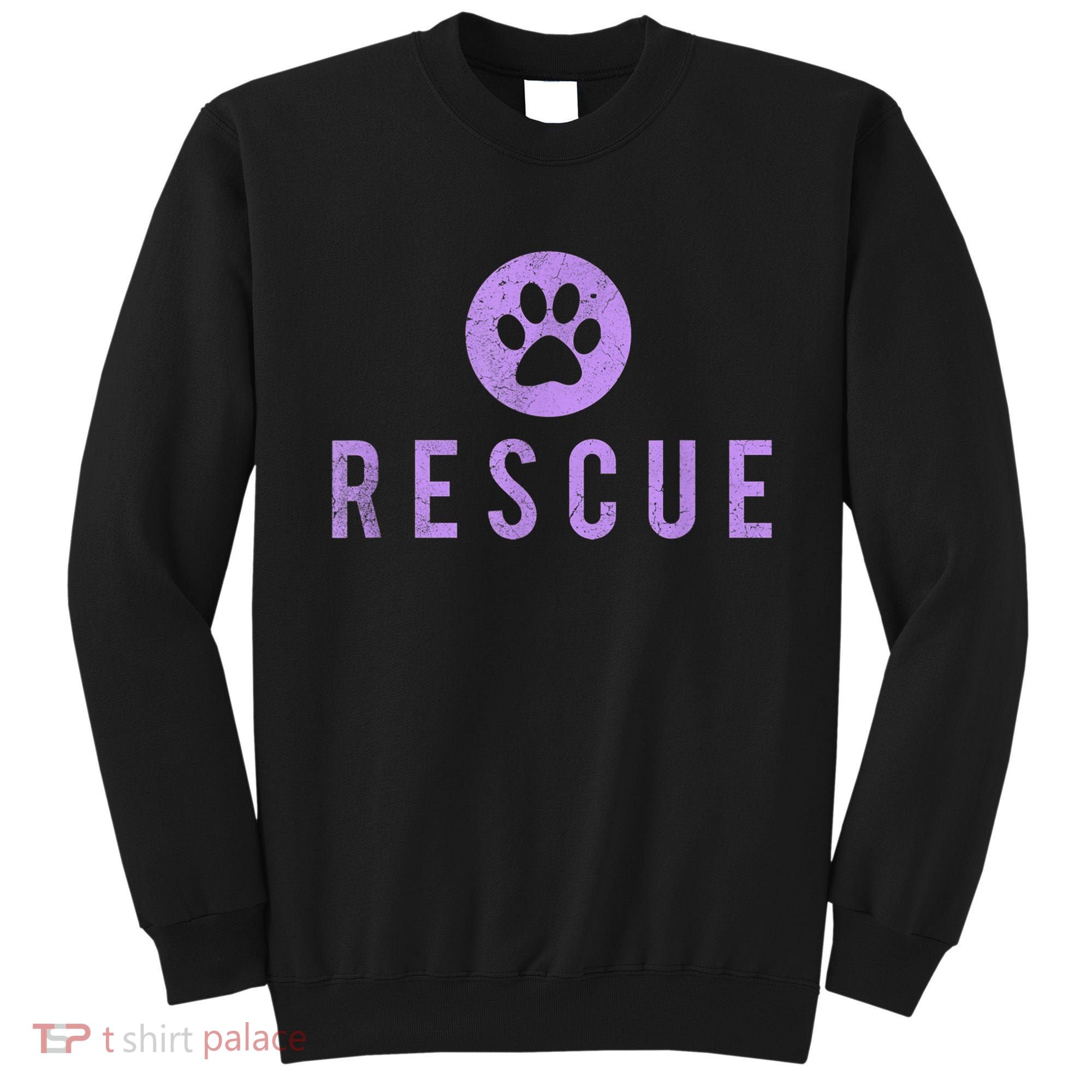 Animal Rescue Pet Lover For Cat And Dog Rescue Sweatshirt