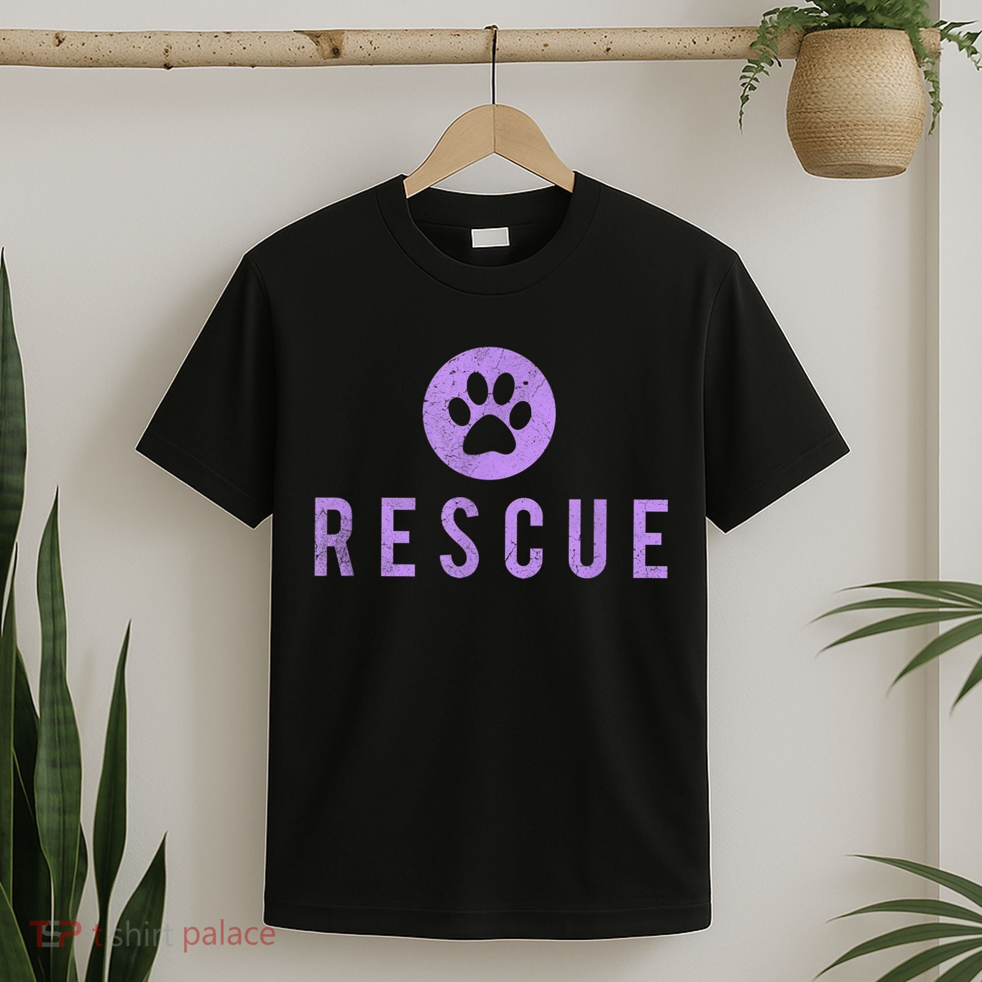 Animal Rescue Pet Lover For Cat And Dog Rescue T-Shirt