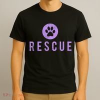 Animal Rescue Pet Lover For Cat And Dog Rescue T-Shirt thumb 3