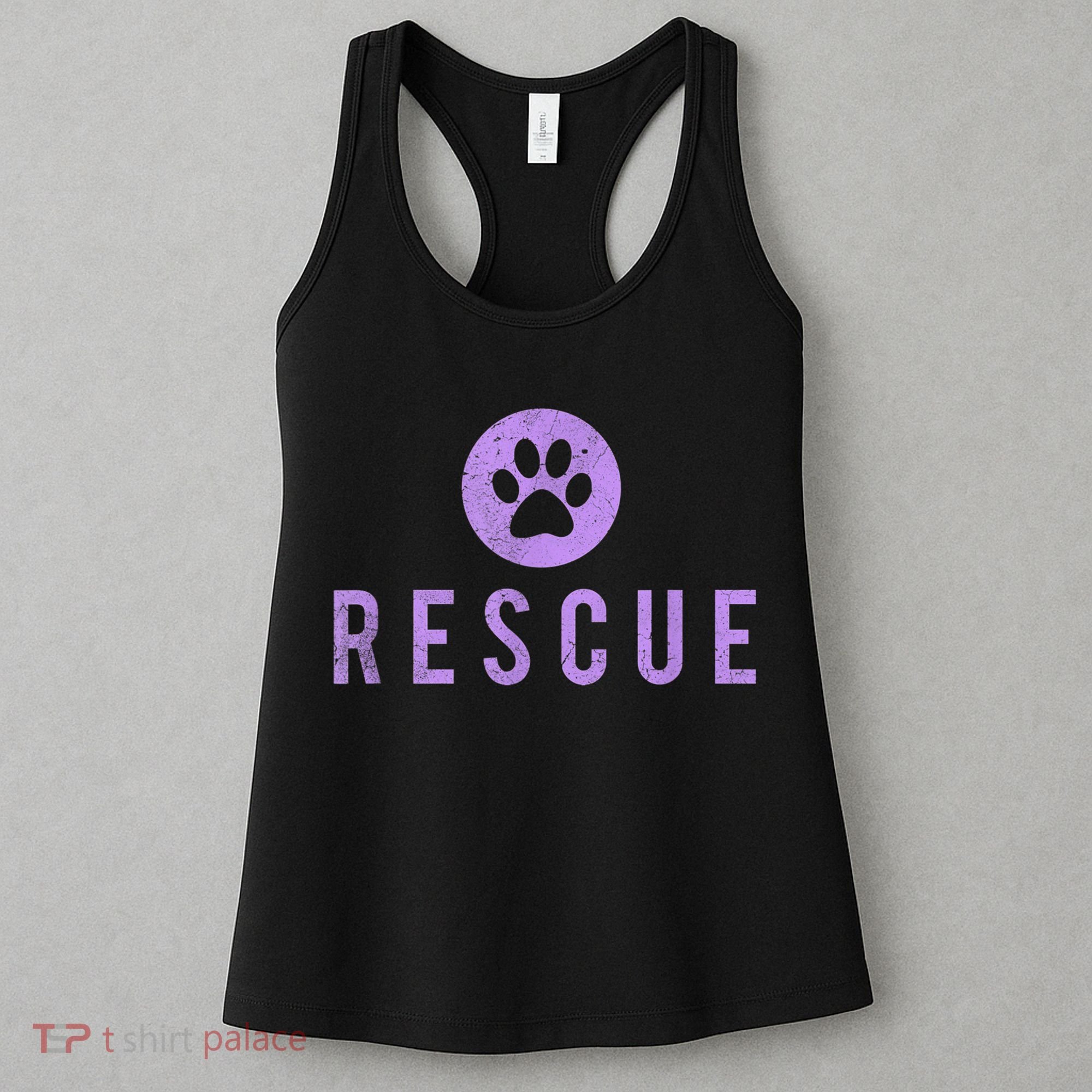 Animal Rescue Pet Lover For Cat And Dog Rescue Women's Tank Top