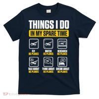 Aircraft Rc Plane Airplane Things I Do In My Spare Time T-Shirt thumb 0