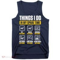 Aircraft Rc Plane Airplane Things I Do In My Spare Time Tank Top thumb 0