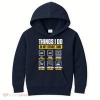 Aircraft Rc Plane Airplane Things I Do In My Spare Time Kids Hoodie thumb 0