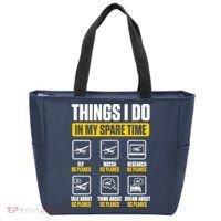 Aircraft Rc Plane Airplane Things I Do In My Spare Time Tote Bag thumb 0
