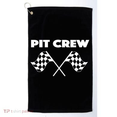 Auto Racing Pit Crew Funny Gift Golf Towel