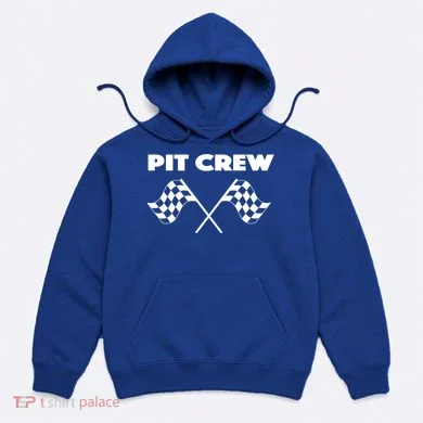 Auto Racing Pit Crew Funny Gift Hoodie