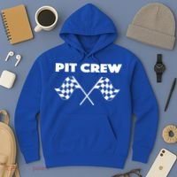 Auto Racing Pit Crew Funny Gift Hoodie thumb 3