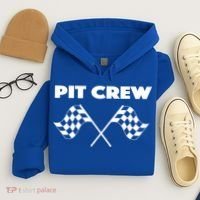 Auto Racing Pit Crew Funny Gift Hoodie thumb 4