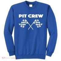 Auto Racing Pit Crew Funny Gift Sweatshirt thumb 0