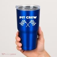 Auto Racing Pit Crew Funny Gift Tumbler thumb 2