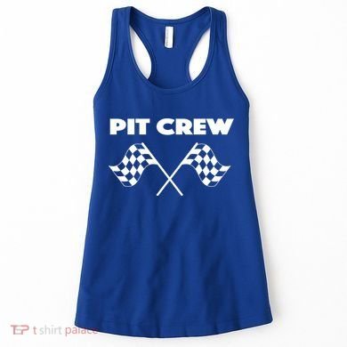 Auto Racing Pit Crew Funny Gift Women's Tank Top