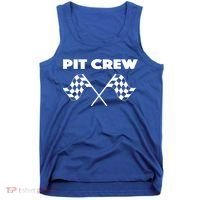 Auto Racing Pit Crew Funny Gift Tank Top thumb 0