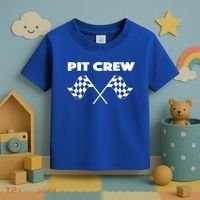 Auto Racing Pit Crew Funny Gift Toddler T-Shirt thumb 3