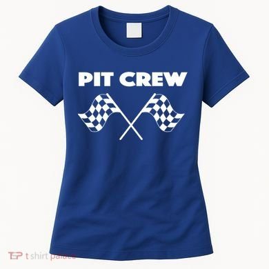 Auto Racing Pit Crew Funny Gift Women's T-Shirt