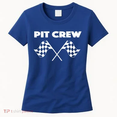Auto Racing Pit Crew Funny Gift Women's T-Shirt