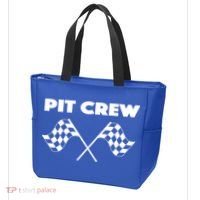 Auto Racing Pit Crew Funny Gift Tote Bag thumb 3