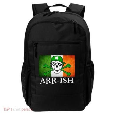 Arr-ish Irish Pirate St. Patrick's Day Flag Backpack