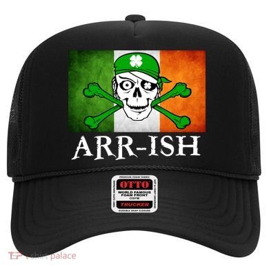 Arr-ish Irish Pirate St. Patrick's Day Flag Hat