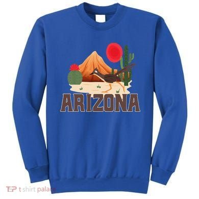 Arizona Roadrunner Retro Boho Desert Cactus Sweatshirt