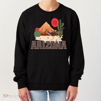 Arizona Roadrunner Retro Boho Desert Cactus Cute Gift Women's Sweatshirt thumb 0