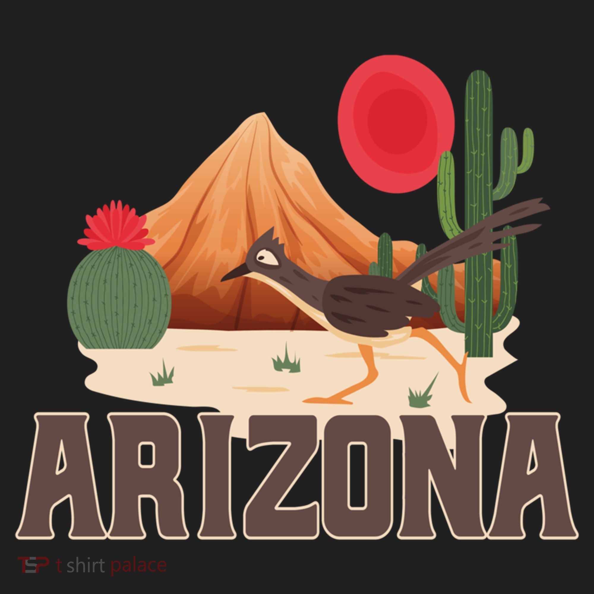 Arizona Roadrunner Retro Boho Desert Cactus Cute Gift Women's Sweatshirt