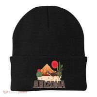 Arizona Roadrunner Retro Boho Desert Cactus Cute Gift Beanie thumb 0