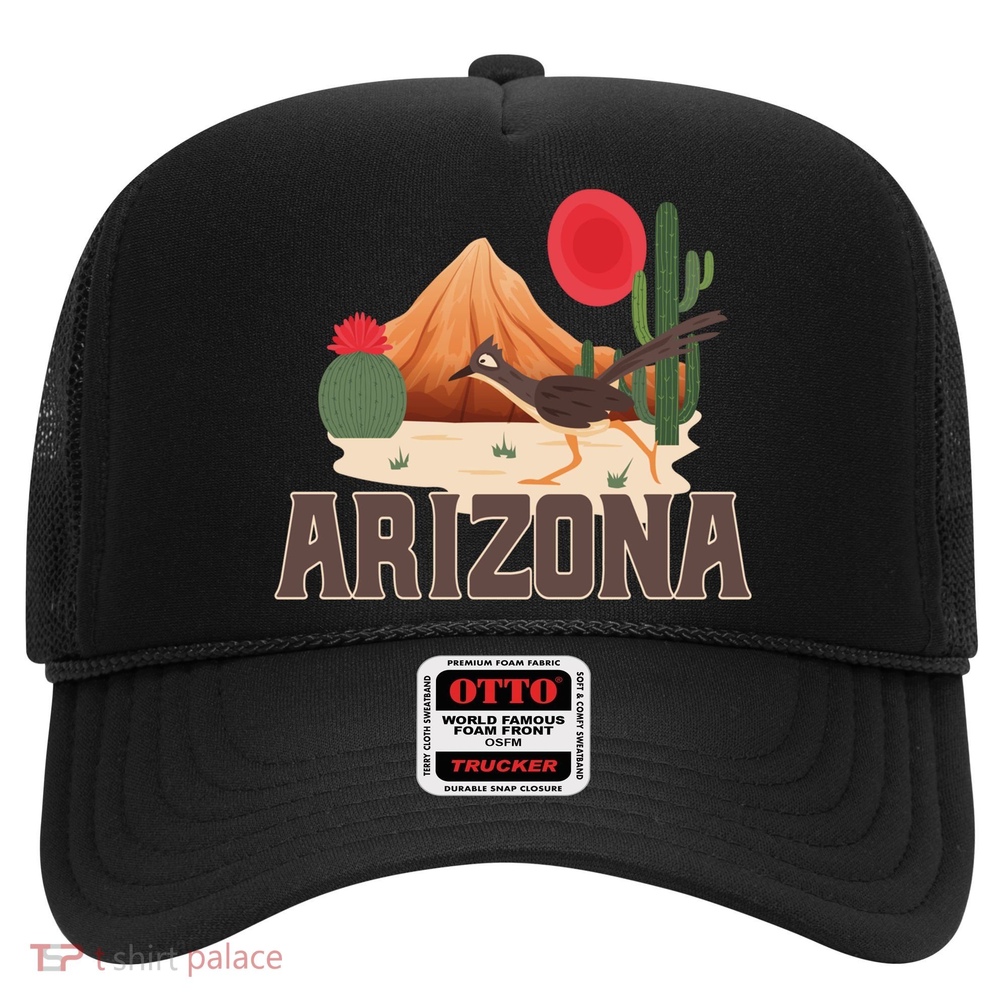 Arizona Roadrunner Retro Boho Desert Cactus Cute Gift Hat