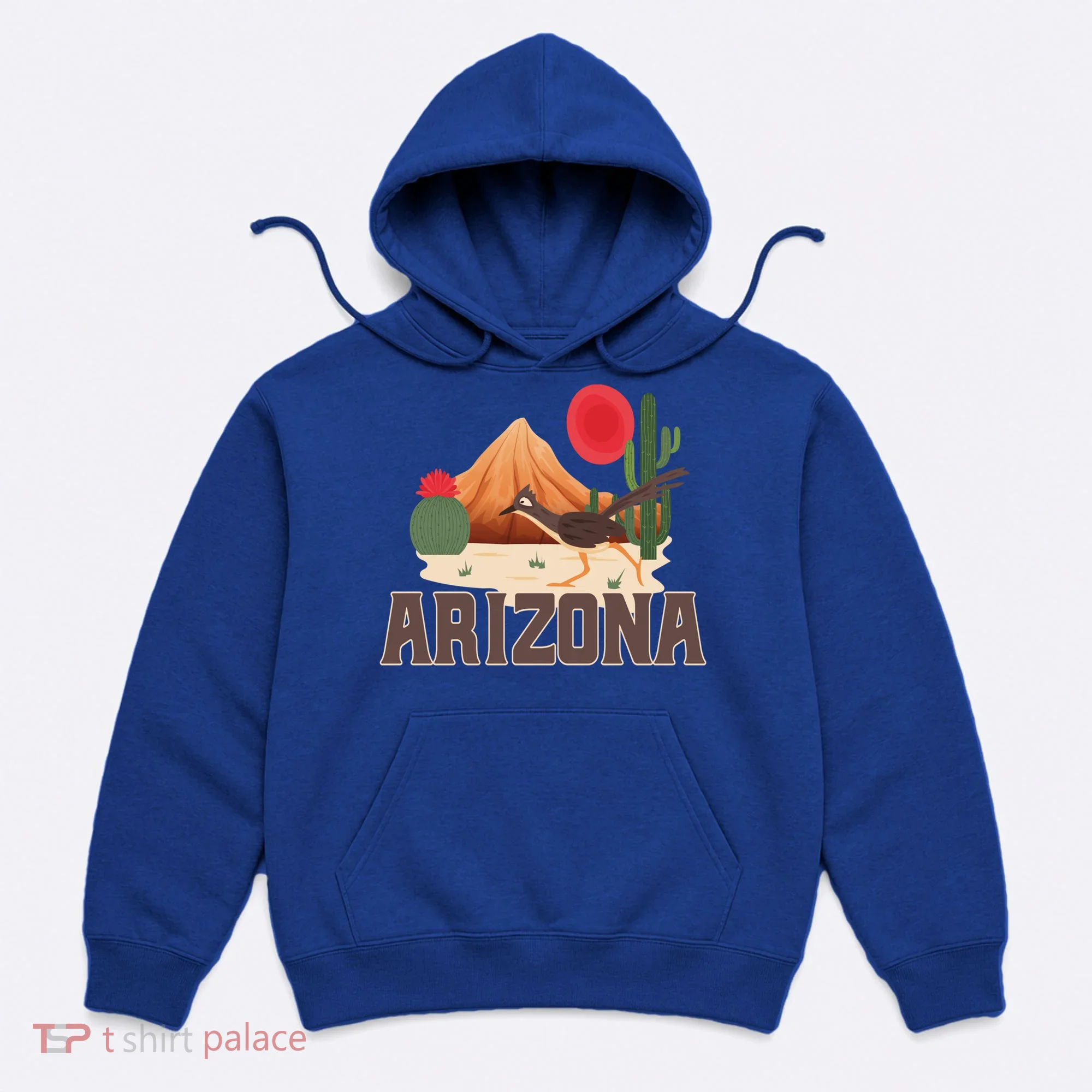 Arizona Roadrunner Retro Boho Desert Cactus Cute Gift Hoodie