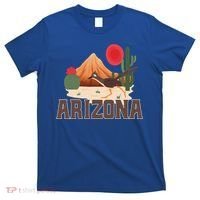 Arizona Roadrunner Retro Boho Desert Cactus Cute Gift T-Shirt thumb 0