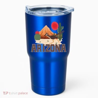 Arizona Roadrunner Retro Boho Desert Cactus Cute Gift Tumbler