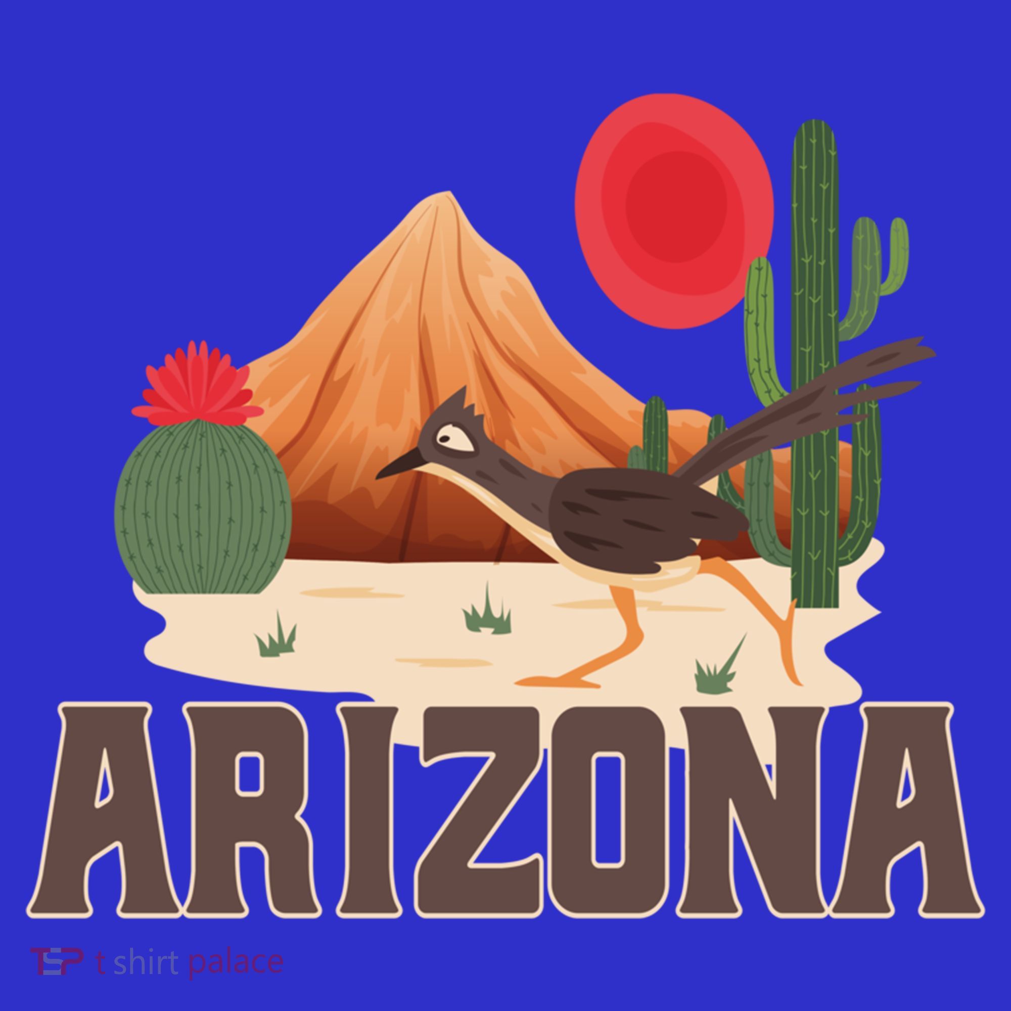 Arizona Roadrunner Retro Boho Desert Cactus Cute Gift Mousepad