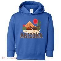 Arizona Roadrunner Retro Boho Desert Cactus Cute Gift Toddler Hoodie thumb 0