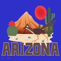 Arizona Roadrunner Retro Boho Desert Cactus Cute Gift Women's Long Sleeve Shirt thumb 2