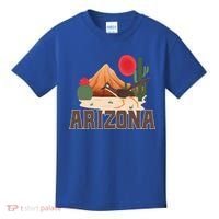 Arizona Roadrunner Retro Boho Desert Cactus Cute Gift Kids T-Shirt thumb 0