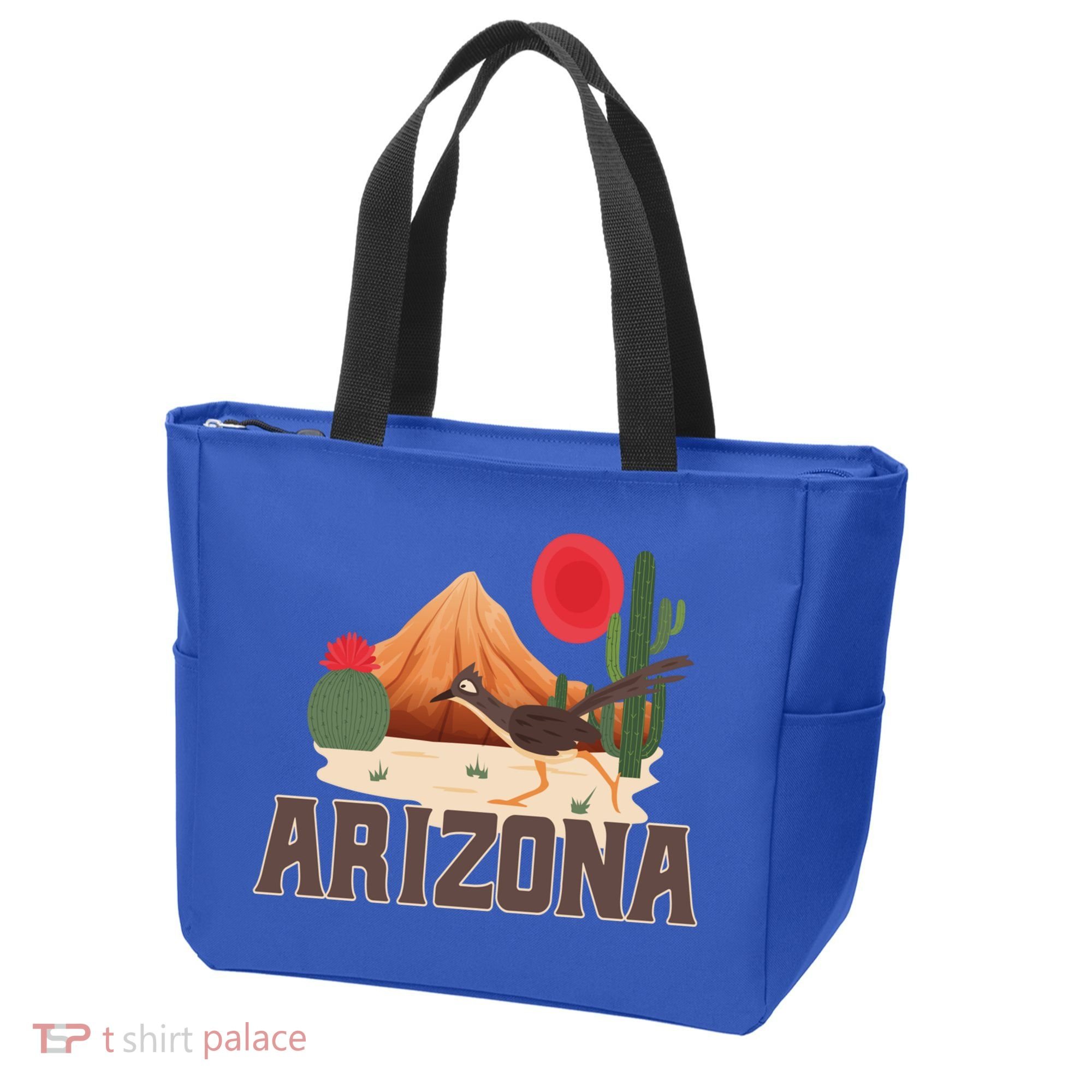 Arizona Roadrunner Retro Boho Desert Cactus Cute Gift Tote Bag