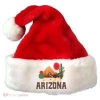 Arizona Roadrunner Retro Boho Desert Cactus Cute Gift Santa Hat thumb 0