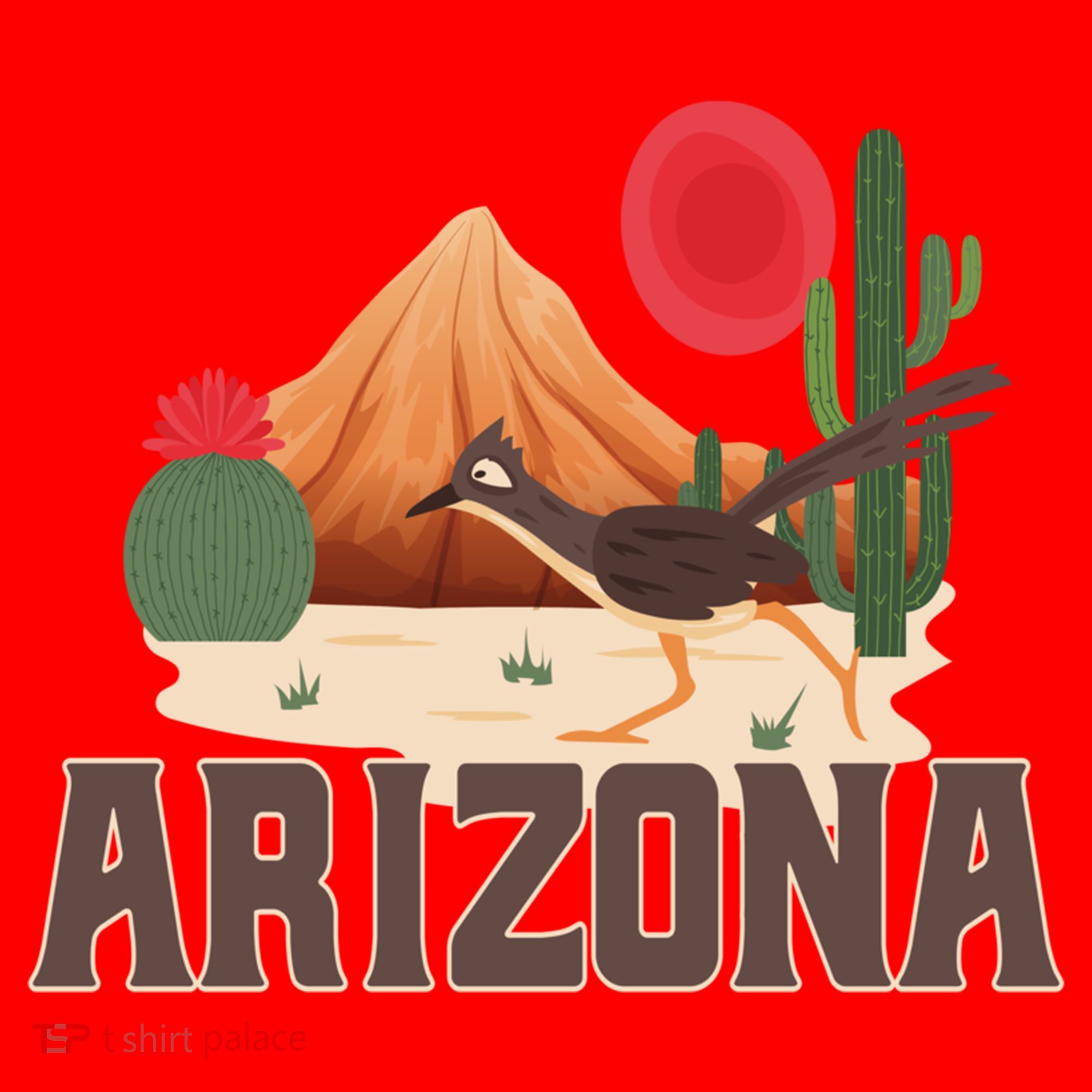 Arizona Roadrunner Retro Boho Desert Cactus Cute Gift Santa Hat